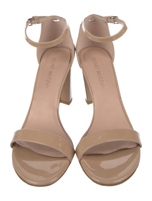 Stuart Weitzman Patent Leather Sandals