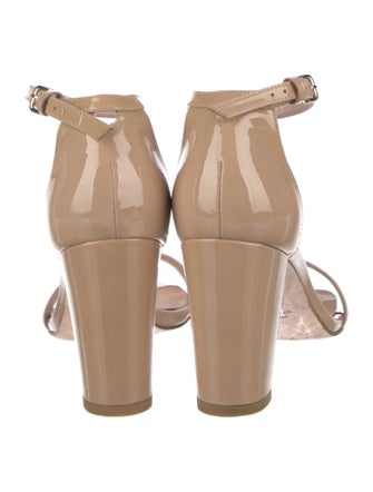 Stuart Weitzman Patent Leather Sandals