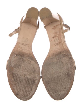 Stuart Weitzman Patent Leather Sandals