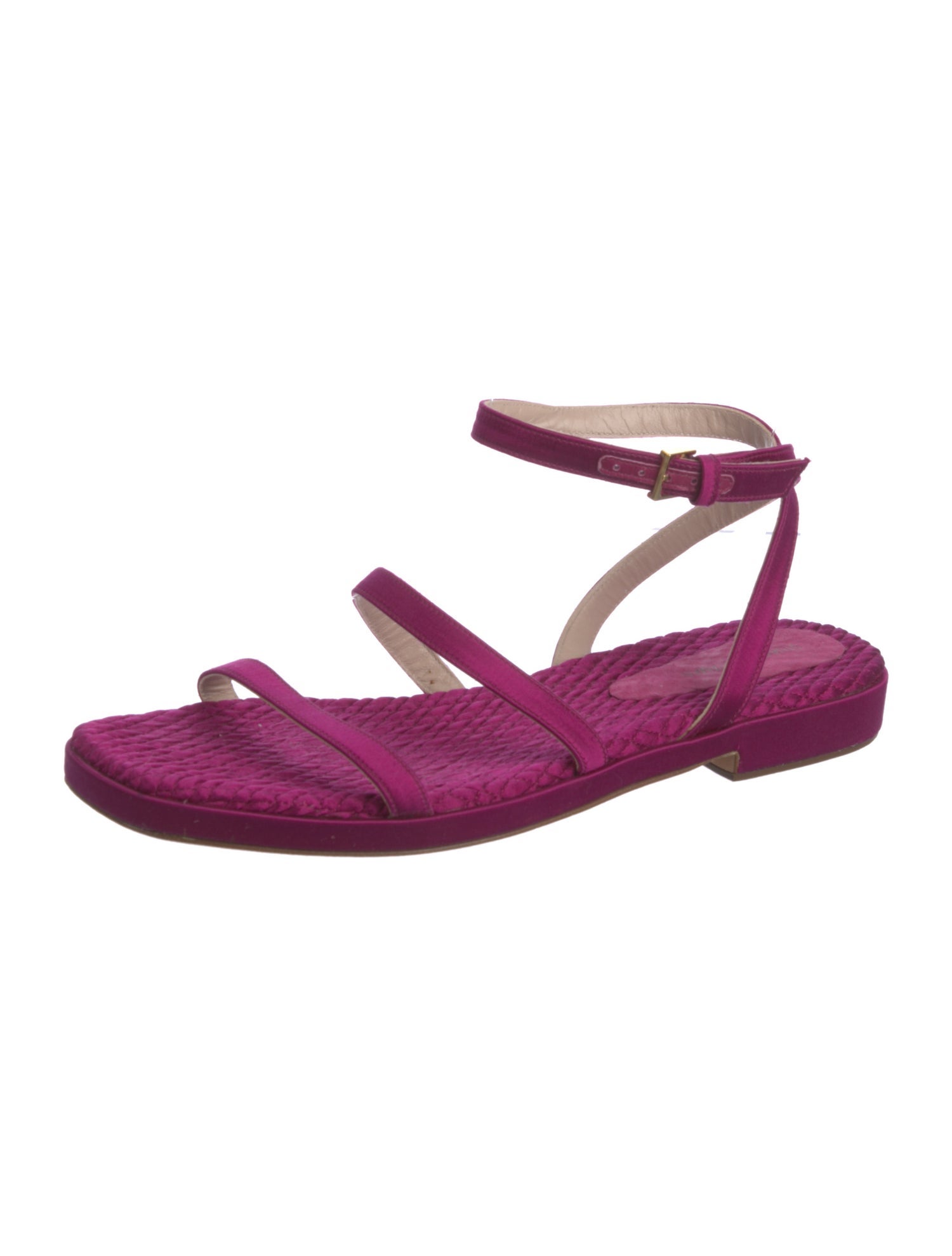 Stuart Weitzman Satin Sandals