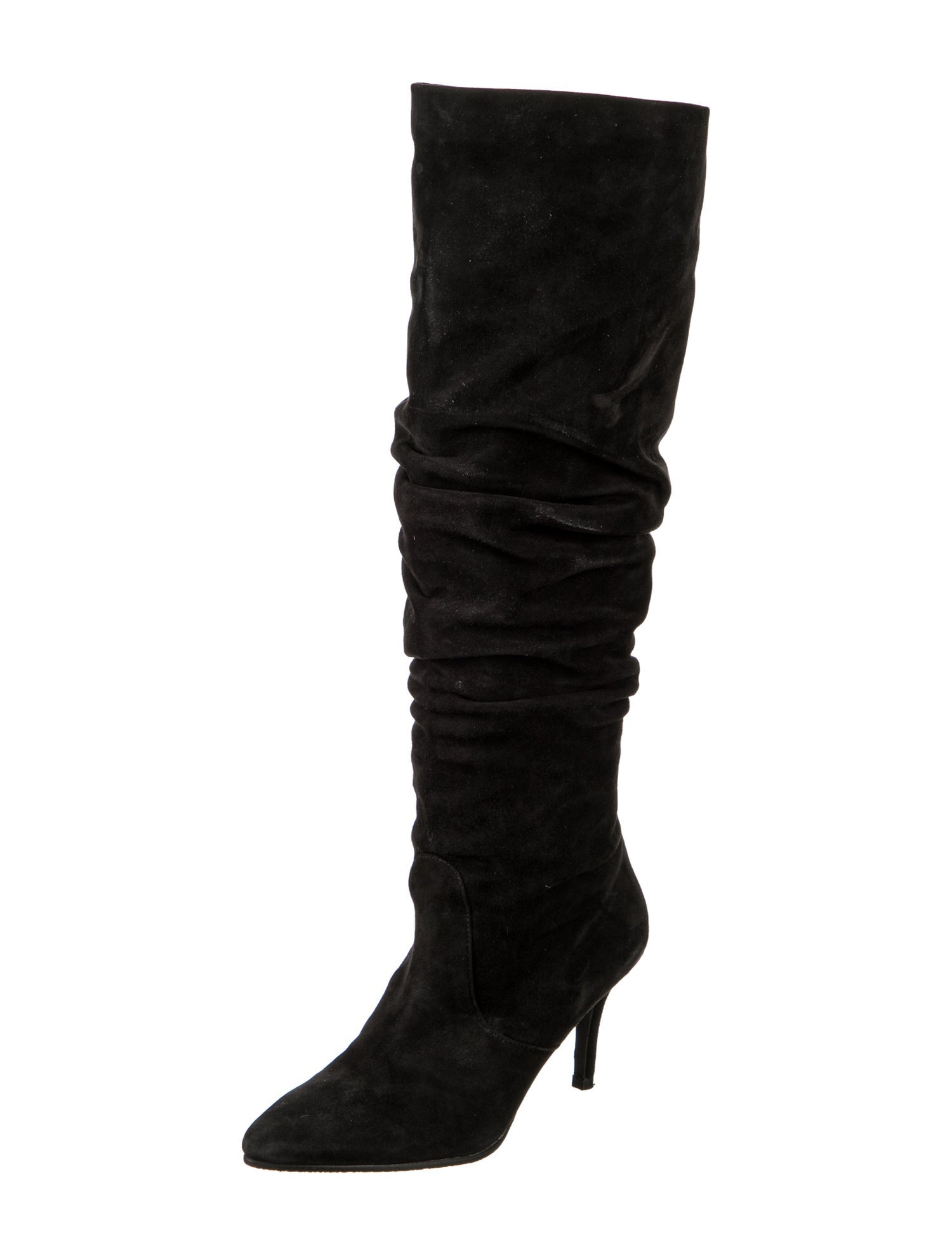 Stuart Weitzman Suede Slouch Boots
