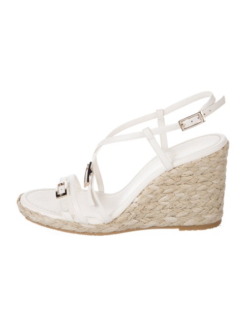 Stuart Weitzman Leather Espadrilles