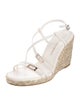 Stuart Weitzman Leather Espadrilles