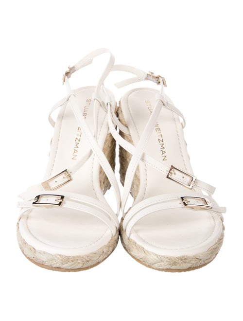 Stuart Weitzman Leather Espadrilles