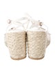 Stuart Weitzman Leather Espadrilles