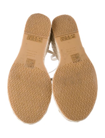 Stuart Weitzman Leather Espadrilles