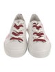 Stuart Weitzman Canvas Printed Sneakers