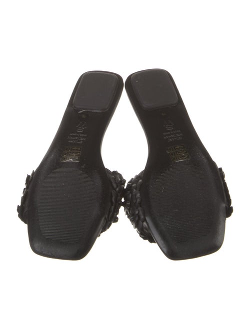 Stuart Weitzman Leather Slides