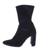 Stuart Weitzman Velvet Sock Boots