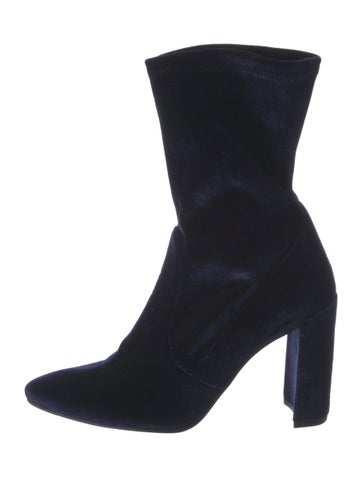 Stuart Weitzman Boots Velvet Sock US 6 |