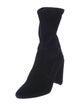 Stuart Weitzman Velvet Sock Boots