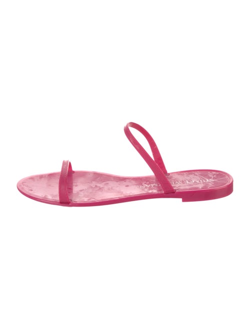 Stuart Weitzman Rubber Slides