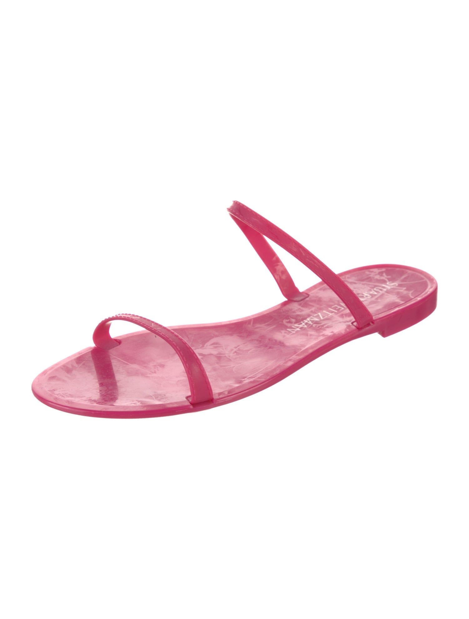 Stuart Weitzman Rubber Slides
