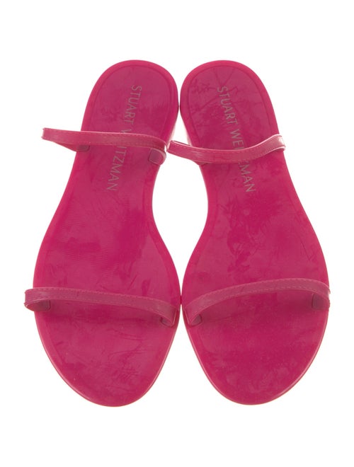 Stuart Weitzman Rubber Slides