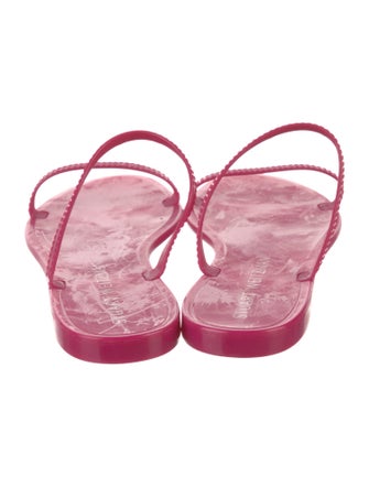 Stuart Weitzman Rubber Slides