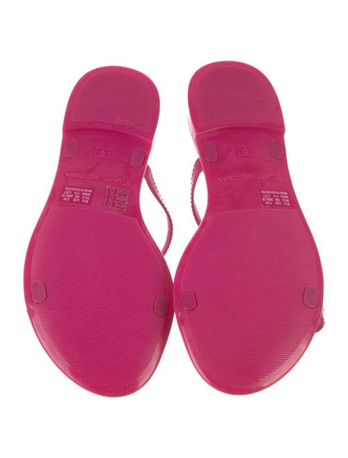 Stuart Weitzman Rubber Slides