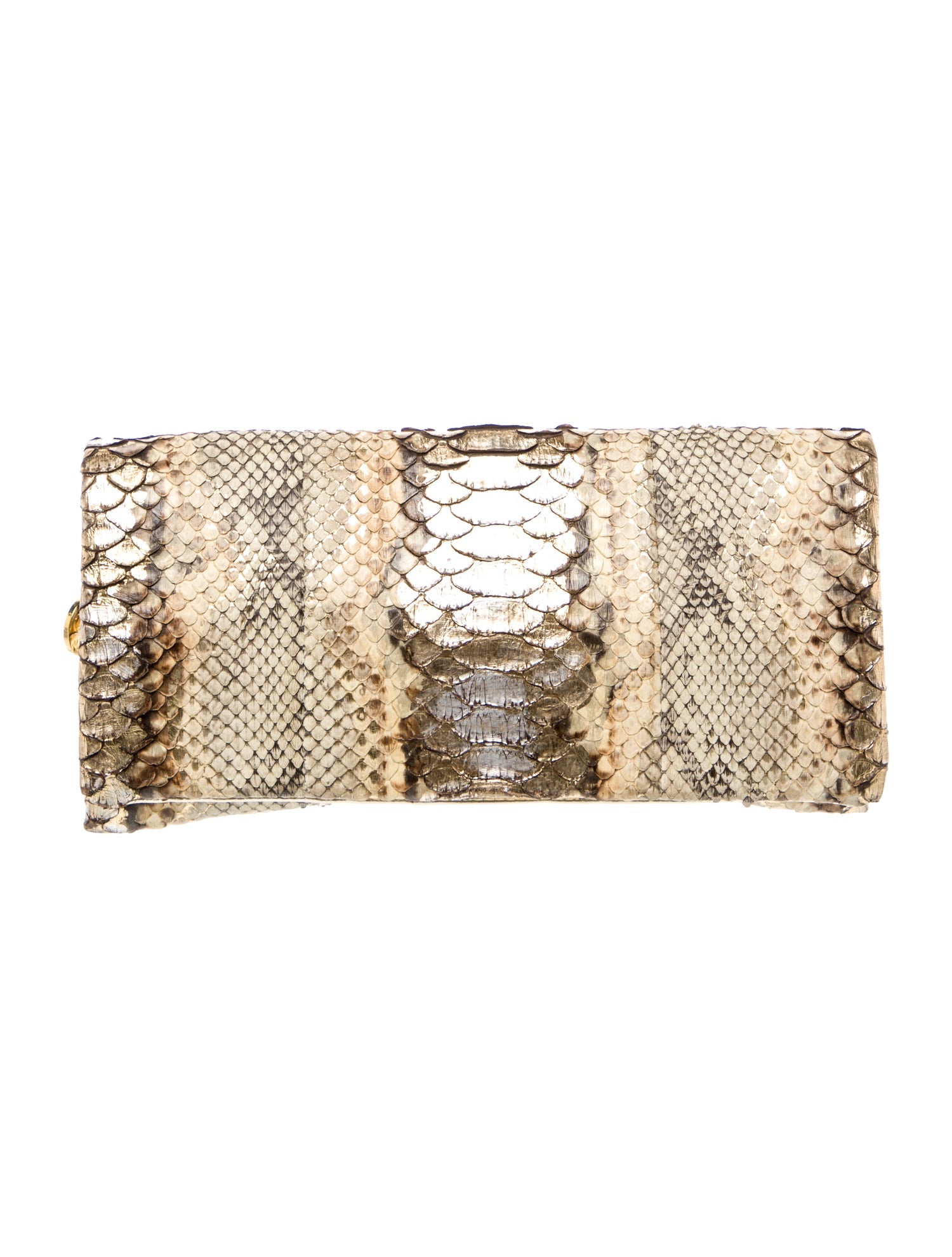 Stuart Weitzman Python Clutch