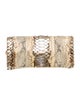 Stuart Weitzman Python Clutch