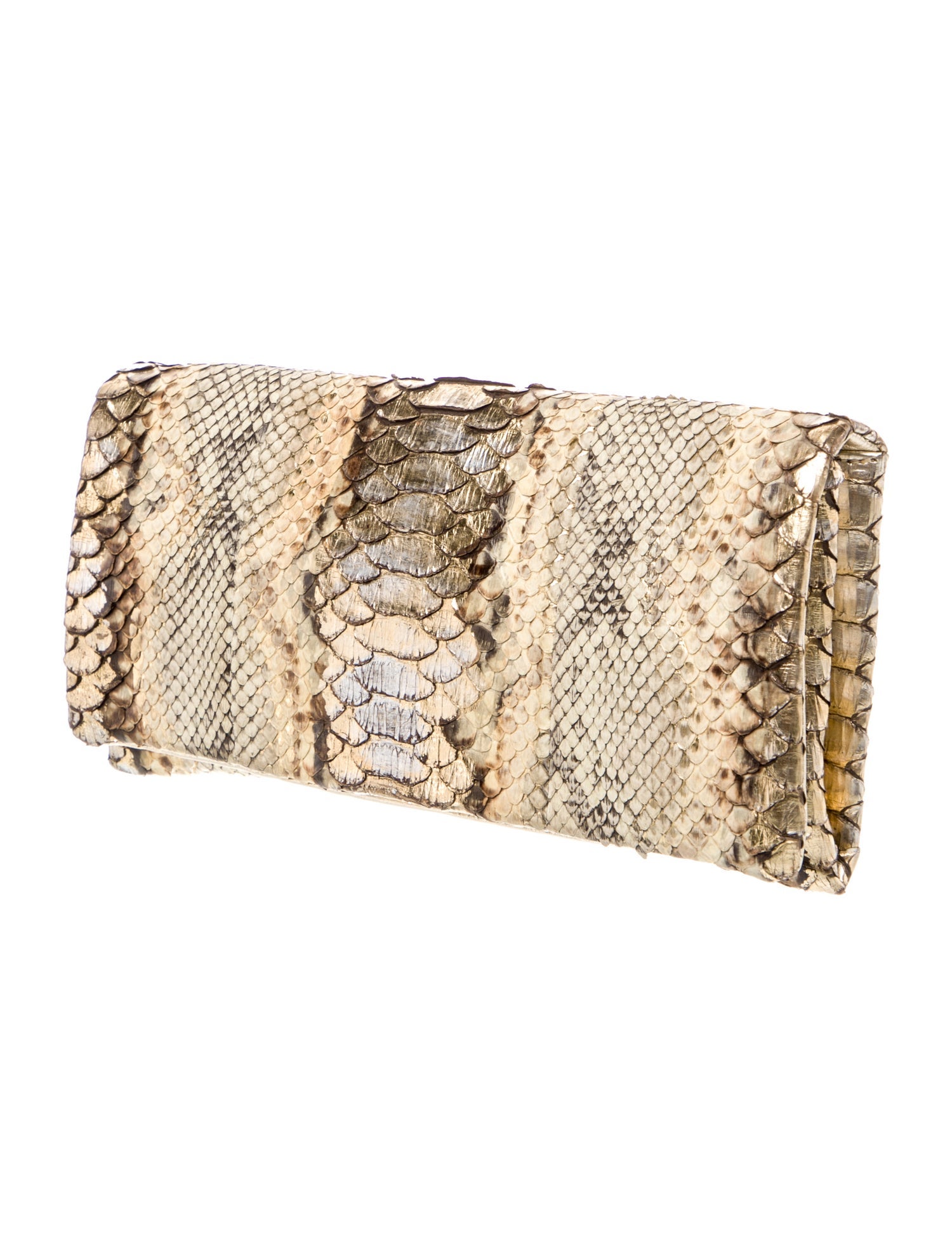 Stuart Weitzman Python Clutch