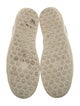 Stuart Weitzman Leather Glitter Accents Sneakers