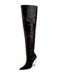 Stuart Weitzman Embossed Leather Boots