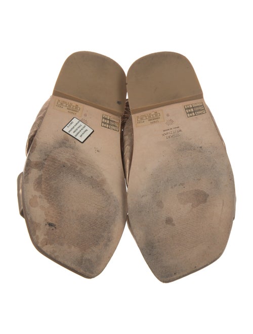 Stuart Weitzman Leather Slides