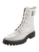 Stuart Weitzman Leather Combat Boots