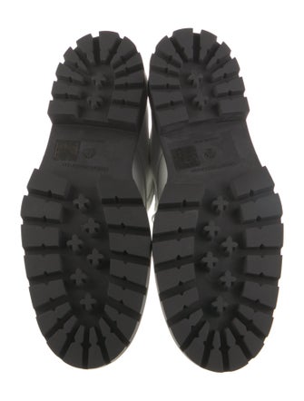 Stuart Weitzman Leather Combat Boots