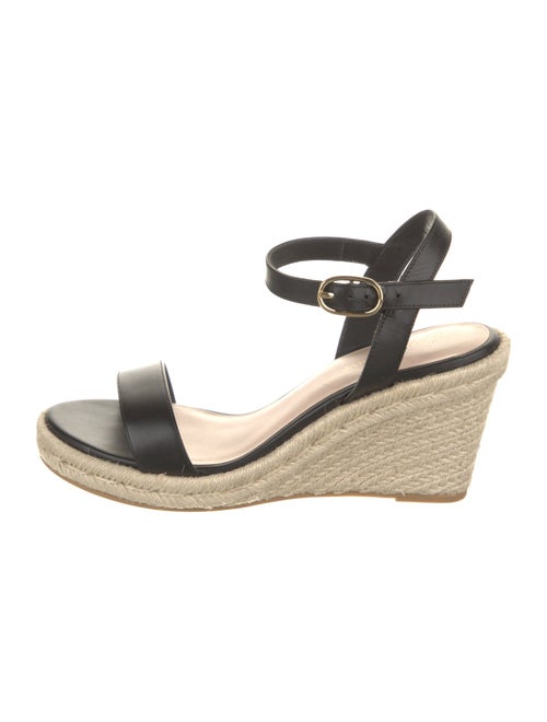 Stuart Weitzman Leather Espadrilles