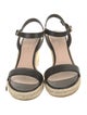 Stuart Weitzman Leather Espadrilles