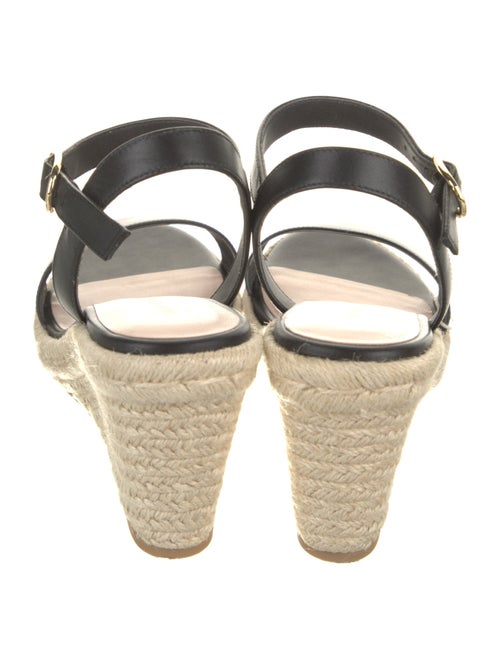 Stuart Weitzman Leather Espadrilles