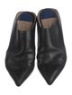 Stuart Weitzman Leather Mules