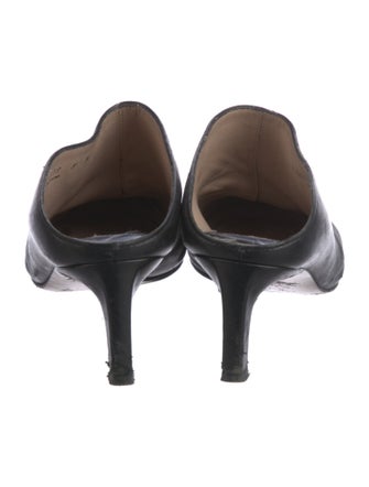 Stuart Weitzman Leather Mules