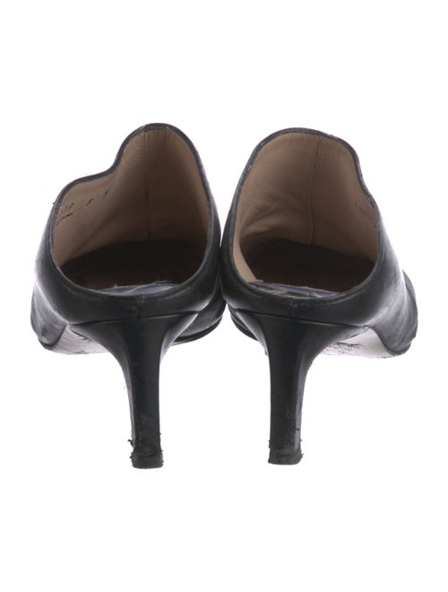 Stuart Weitzman Leather Mules