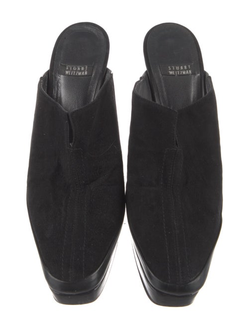 Stuart Weitzman Suede Mules