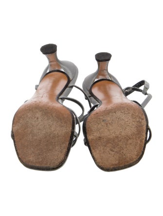 Stuart Weitzman Leather Slingback Sandals