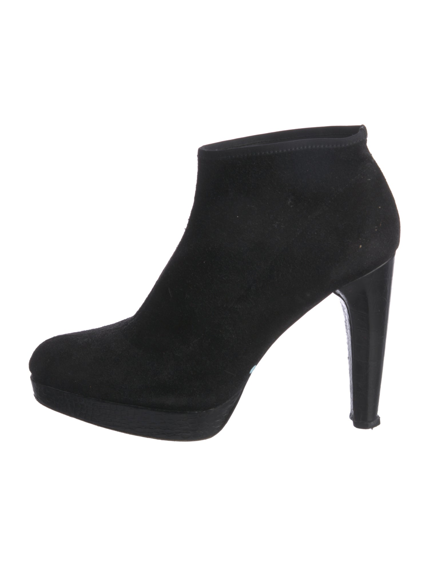 Stuart Weitzman Suede Studded Accents Boots