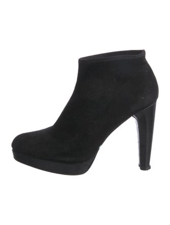 Stuart Weitzman Suede Studded Accents Boots