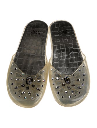 Stuart Weitzman Rubber Slippers