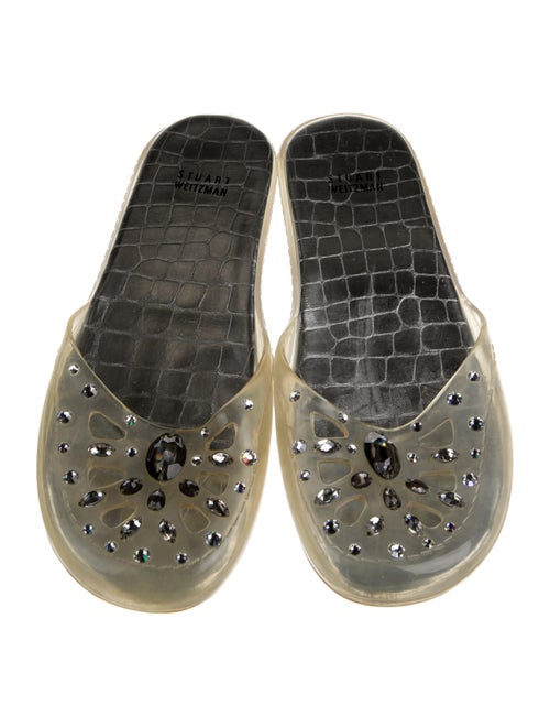 Stuart Weitzman Rubber Slippers