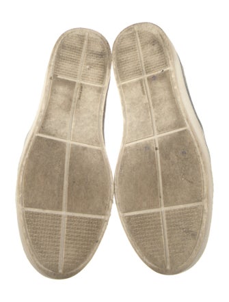 Stuart Weitzman Suede Printed Sneakers