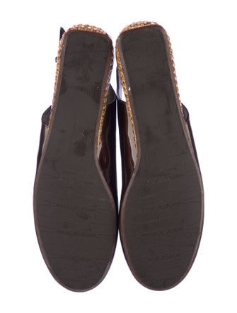 Stuart Weitzman Patent Leather Slingback Flats