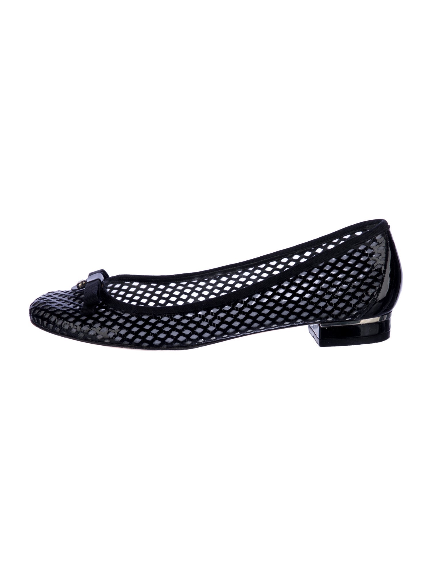 Stuart Weitzman Patent Leather Ballet Flats