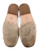 Stuart Weitzman Leather Tassel Accents Loafers