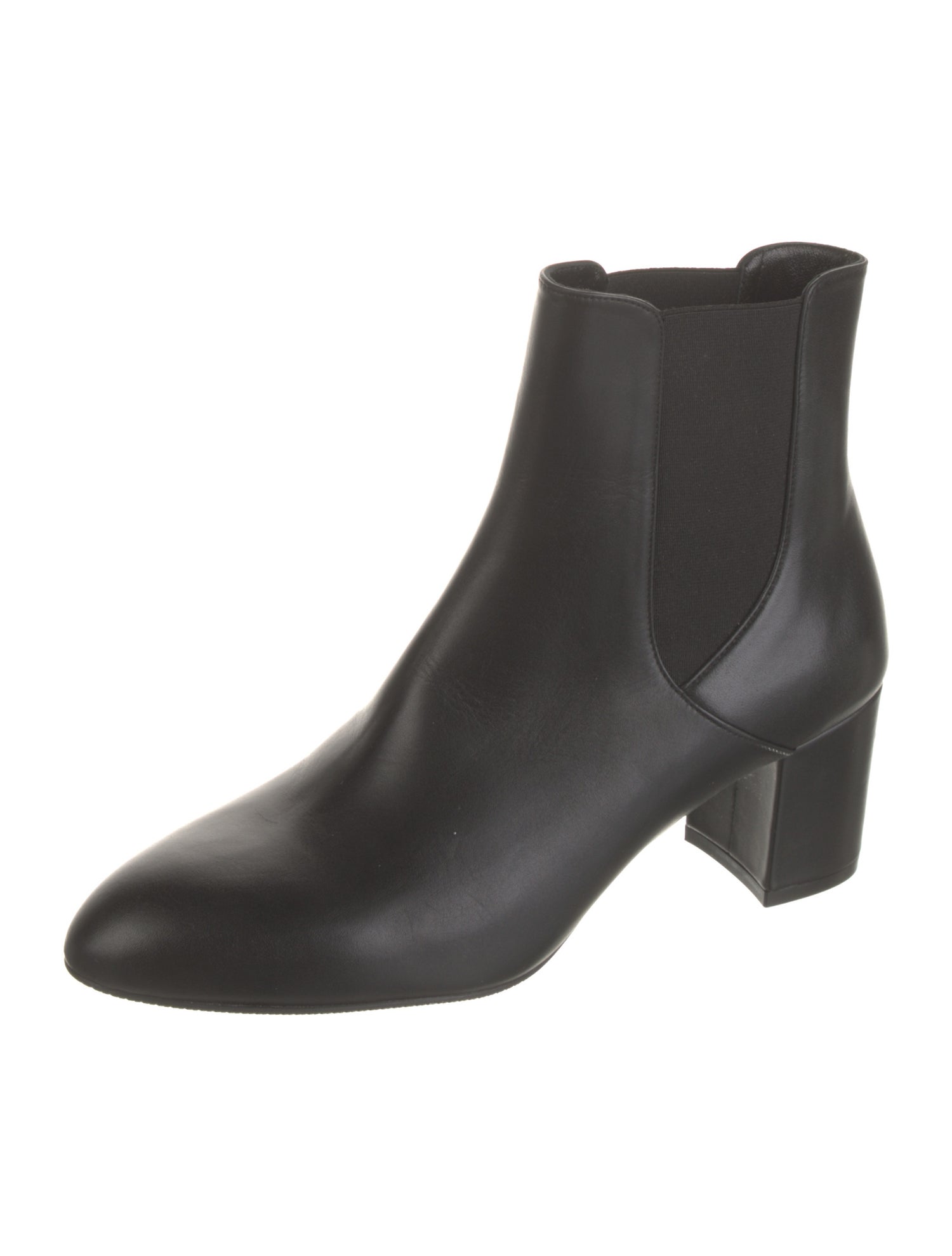 Stuart Weitzman Leather Chelsea Boots