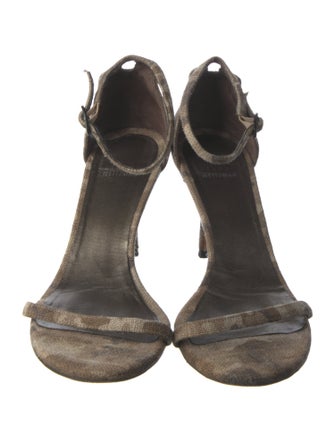 Stuart Weitzman Suede Sandals