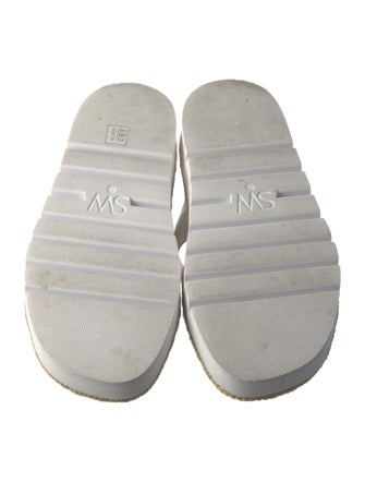 Stuart Weitzman Leather Slides