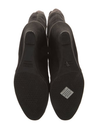 Stuart Weitzman Suede Lace-Up Boots