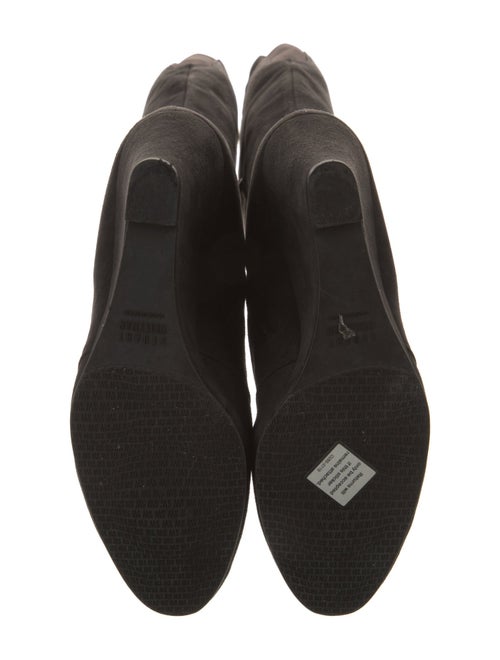 Stuart Weitzman Suede Lace-Up Boots