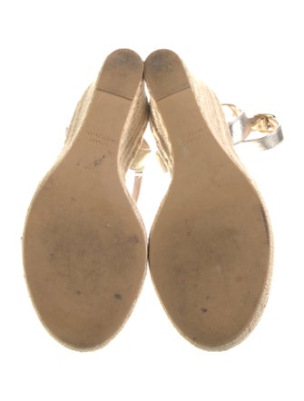 Stuart Weitzman Leather Espadrilles